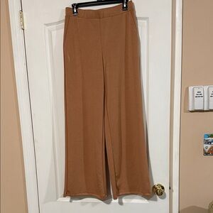 Magaschoni Tan Wide-Leg Pants